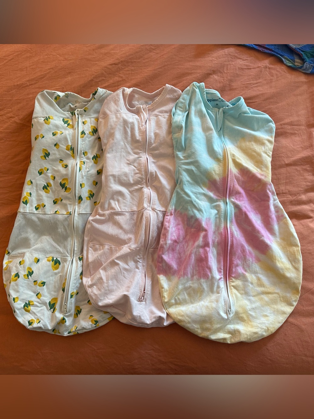 Bundle of 3 Happiest Baby Sleepea swaddles
